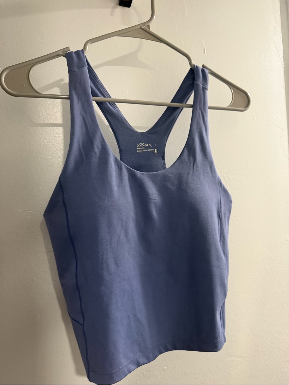 NWOT Jockey Women’s Racerback Tank Top - Periwinkle Blue